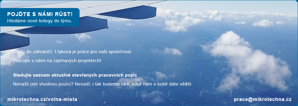 Pojďte s námi růst – volná místa